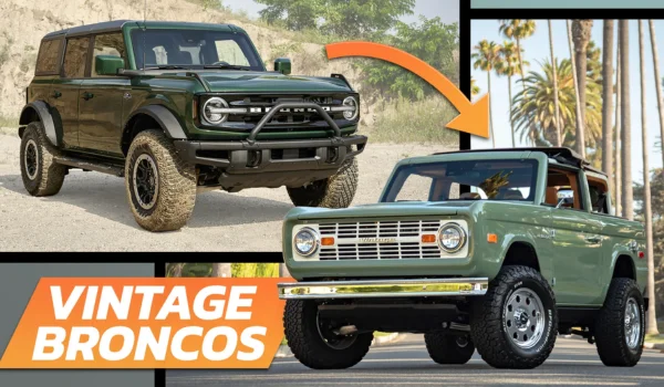 Vintage Broncos Ford