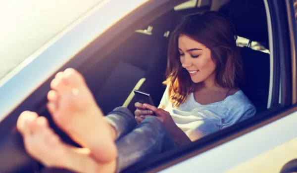 Driving Barefoot